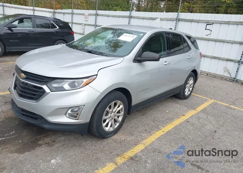 2019 Chevrolet Equinox Ls z USA, uszkodzony, nr VIN 3GNAXHEV7KL391048